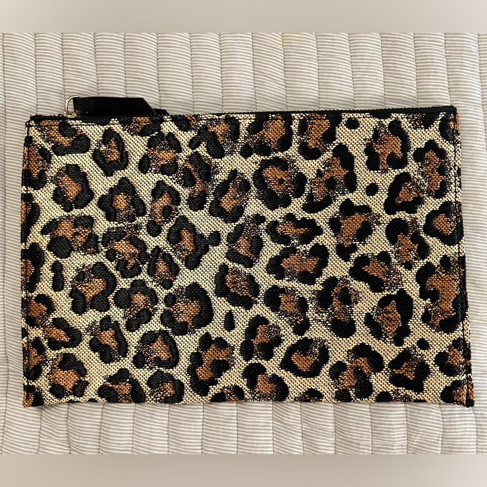 Veronica Beard Leopard Print Essential Zippered C… - image 2